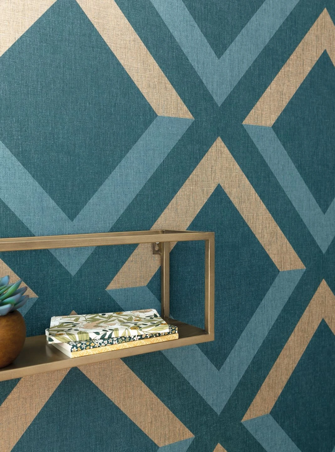 Tapete Cameron Ozeanblau 6 Tapete Cameron Ozeanblau - Image 4