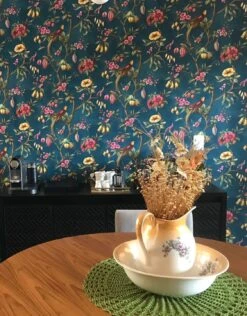 Tapete Camille Ozeanblau -Tapeten Verkäufe Camille P 451902 2880x1440