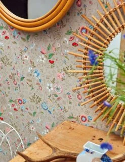 Tapete Carline Hellbeigegrau -Tapeten Verkäufe Carline B 821413 2880x1440