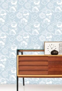 Tapete Catia Hellblau -Tapeten Verkäufe Catia B 835201 2880x1440