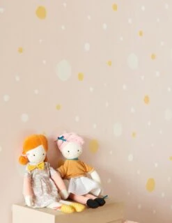 Tapete Confetti Zartrosa