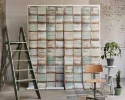 Tapete Container Blassgrün -Tapeten Verkäufe Container C 310162 2880x1440