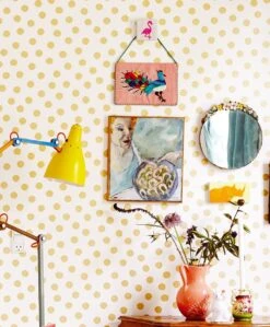 Tapete Corbetta Gold Glitzer