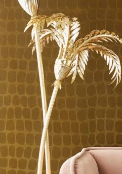 Tapete Croco Velvet Grünbraun -Tapeten Verkäufe Croco Velvet B 821911 2880x1440