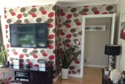 Tapete Dana Rot -Tapeten Verkäufe Dana 461115 2880x1440