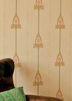 Tapete Danne Hellgelb