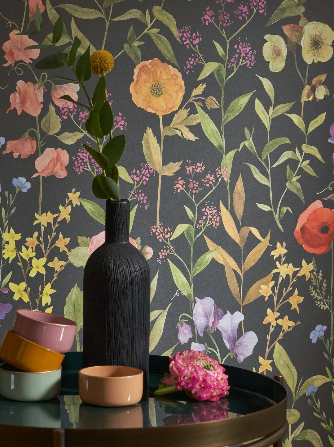 Tapete Dauphine Anthrazit 3 Tapete Dauphine Anthrazit