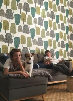 Tapete Davila Grün -Tapeten Verkäufe Davila P 461671 2880x1440