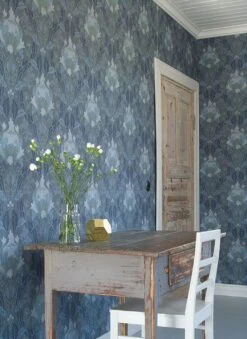 Tapete Denisa Blaugrau -Tapeten Verkäufe Denisa C 783001 2880x1440