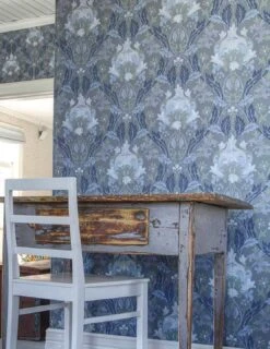 Tapete Denisa Blaugrau -Tapeten Verkäufe Denisa D 783001 2880x1440