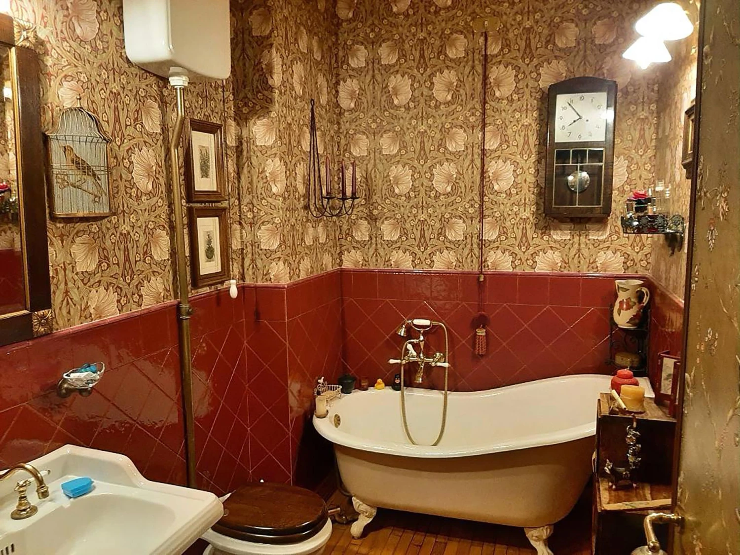 Tapete Despina Purpurrot 4 Tapete Despina Purpurrot - Image 2