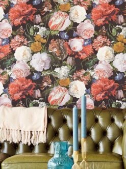 Tapete Doriana Schwarzgrau