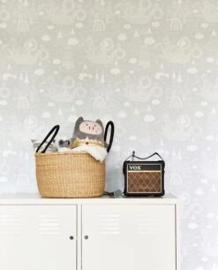 Tapete Drakhimlen Hellgrau -Tapeten Verkäufe Drakhimlen B 389034 2880x1440