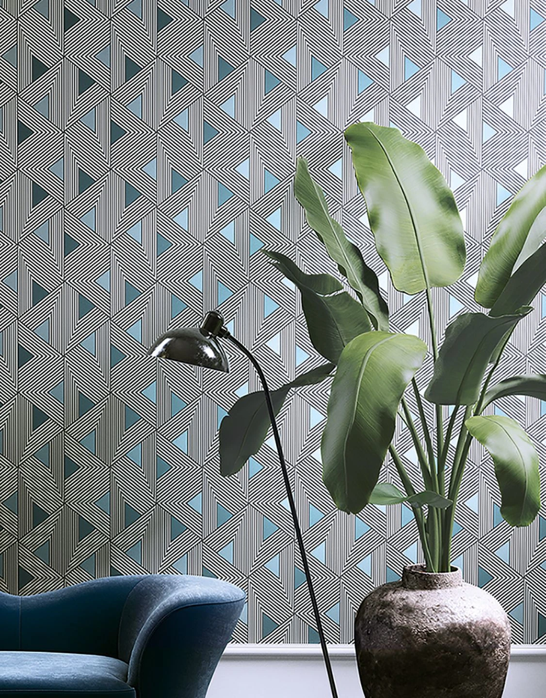 Tapete Elias Blautöne 5 Tapete Elias Blautöne - Image 3