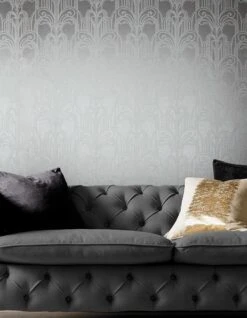 Tapete Emilia Silber -Tapeten Verkäufe Emilia 431081 2880x1440