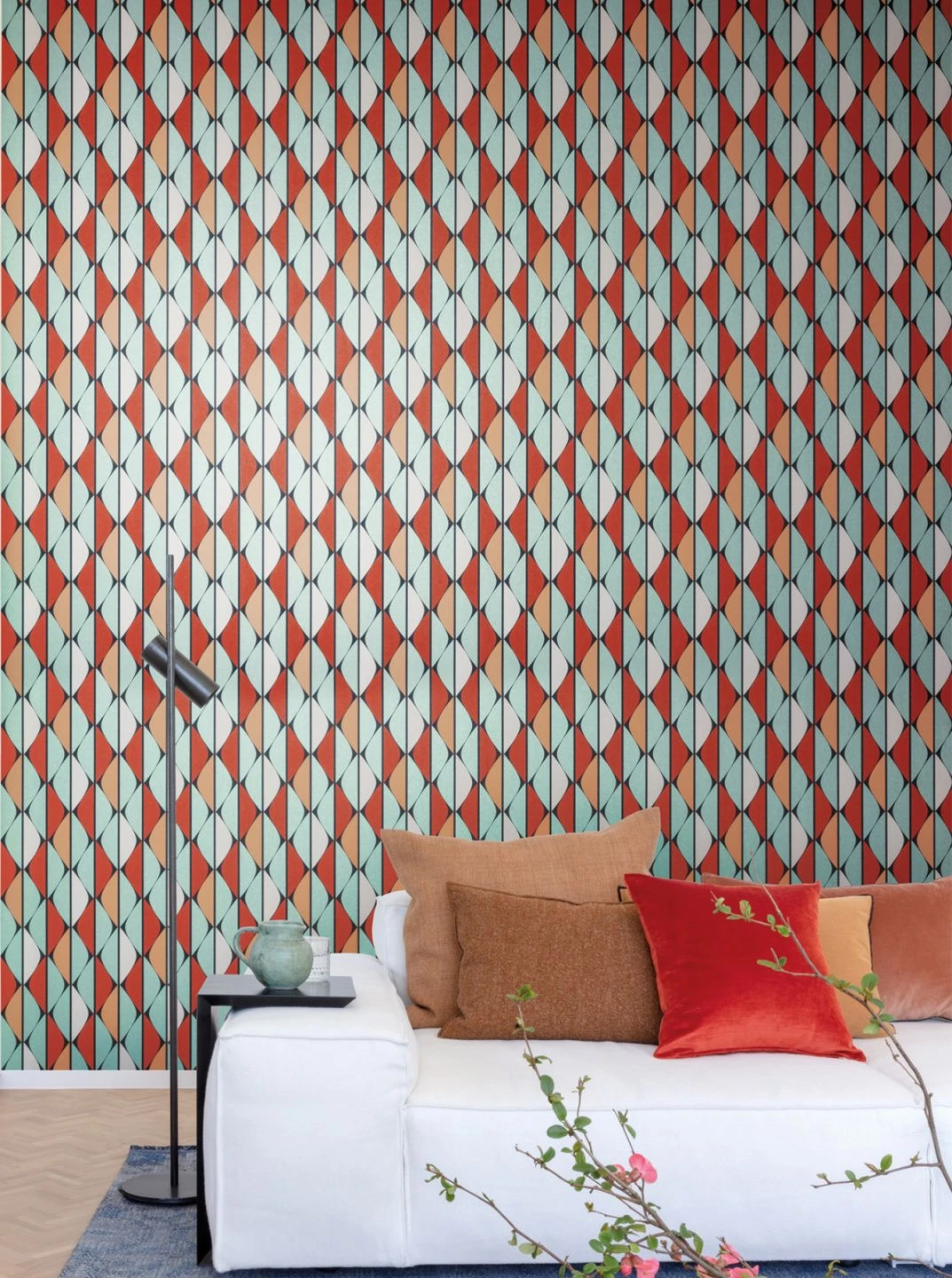 Tapete Evan Rot 5 Tapete Evan Rot - Image 3