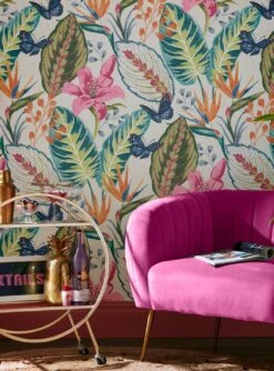 Tapete Exotic Escape Weiss -Tapeten Verkäufe Exotic Escape B 431851 2880x1440