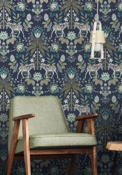 Tapete Fento Stahlblau -Tapeten Verkäufe Fento B 103413 2880x1440