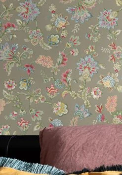 Tapete Filippa Olivgrau