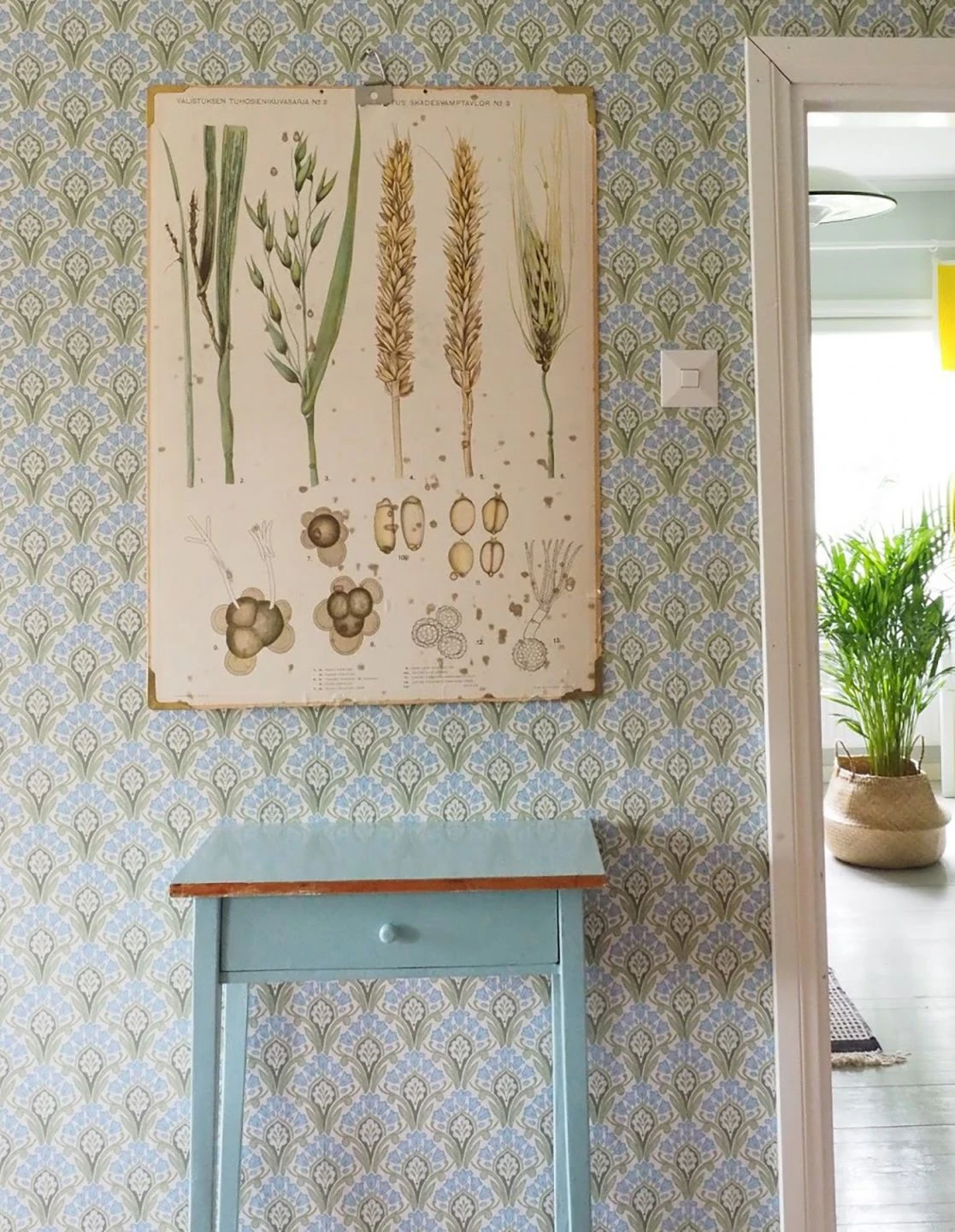 Tapete Florence Pastellblau 5 Tapete Florence Pastellblau - Image 3