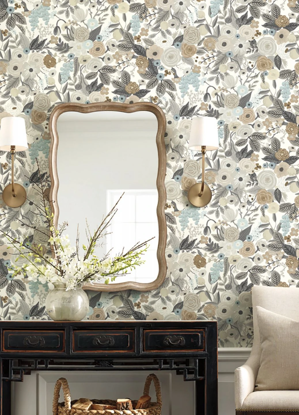 Tapete Garden Party Braun 6 Tapete Garden Party Braun - Image 4