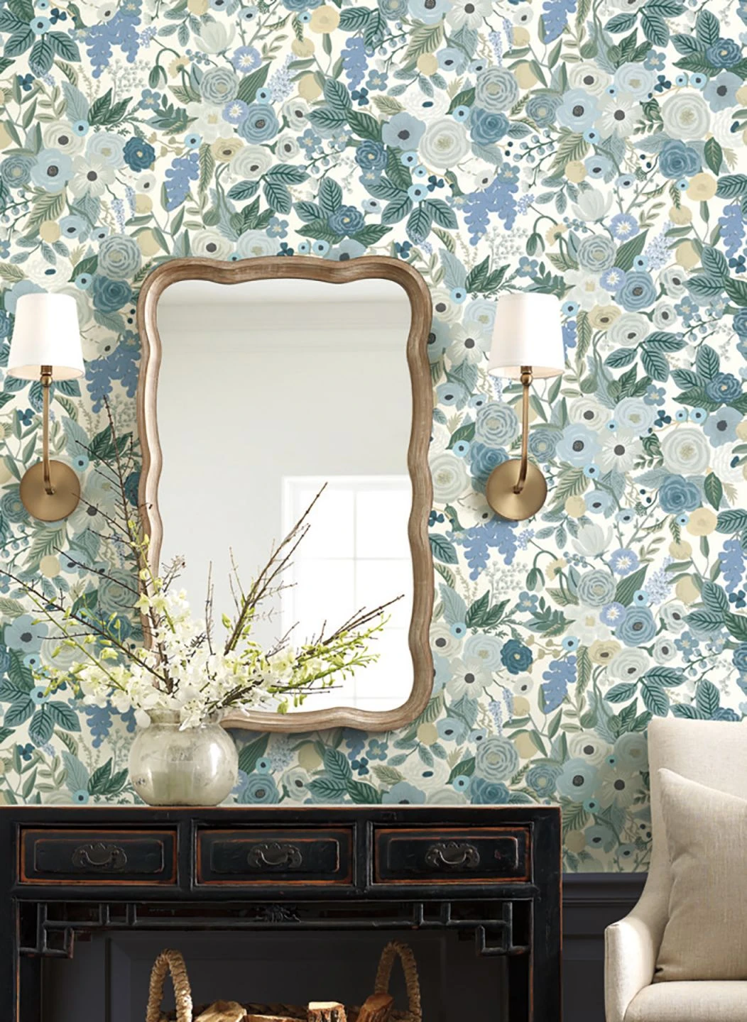 Selbstklebende Tapete Garden Party Hellminttürkis 6 Selbstklebende Tapete Garden Party Hellminttürkis - Image 4