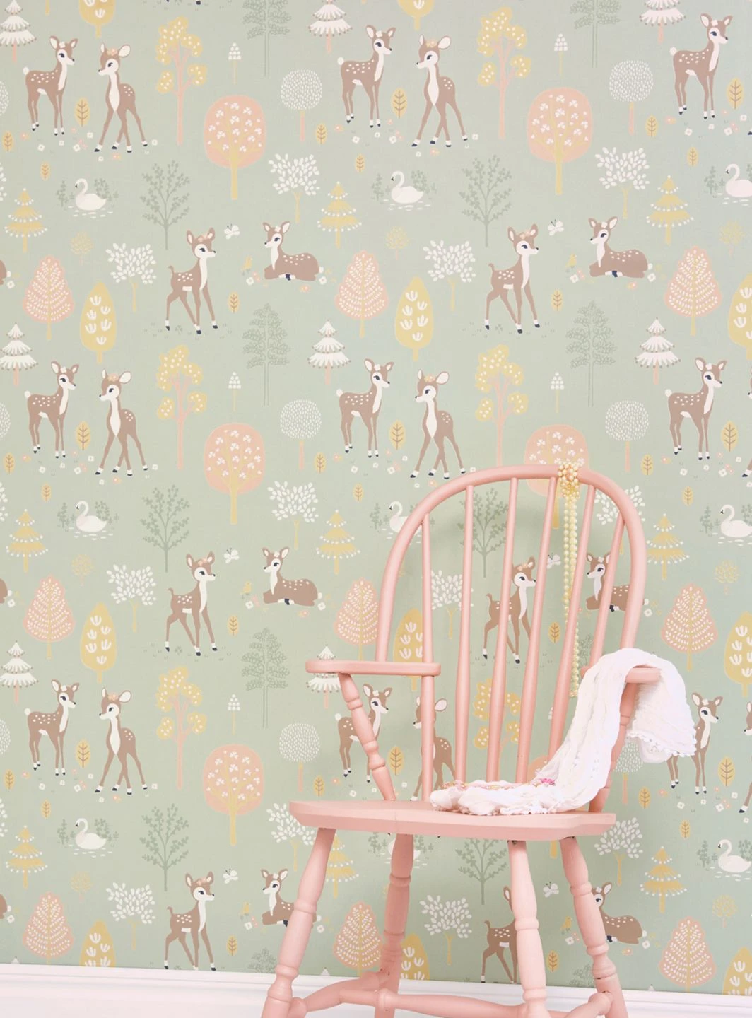 Tapete Golden Woods Blassgrün 5 Tapete Golden Woods Blassgrün - Image 3