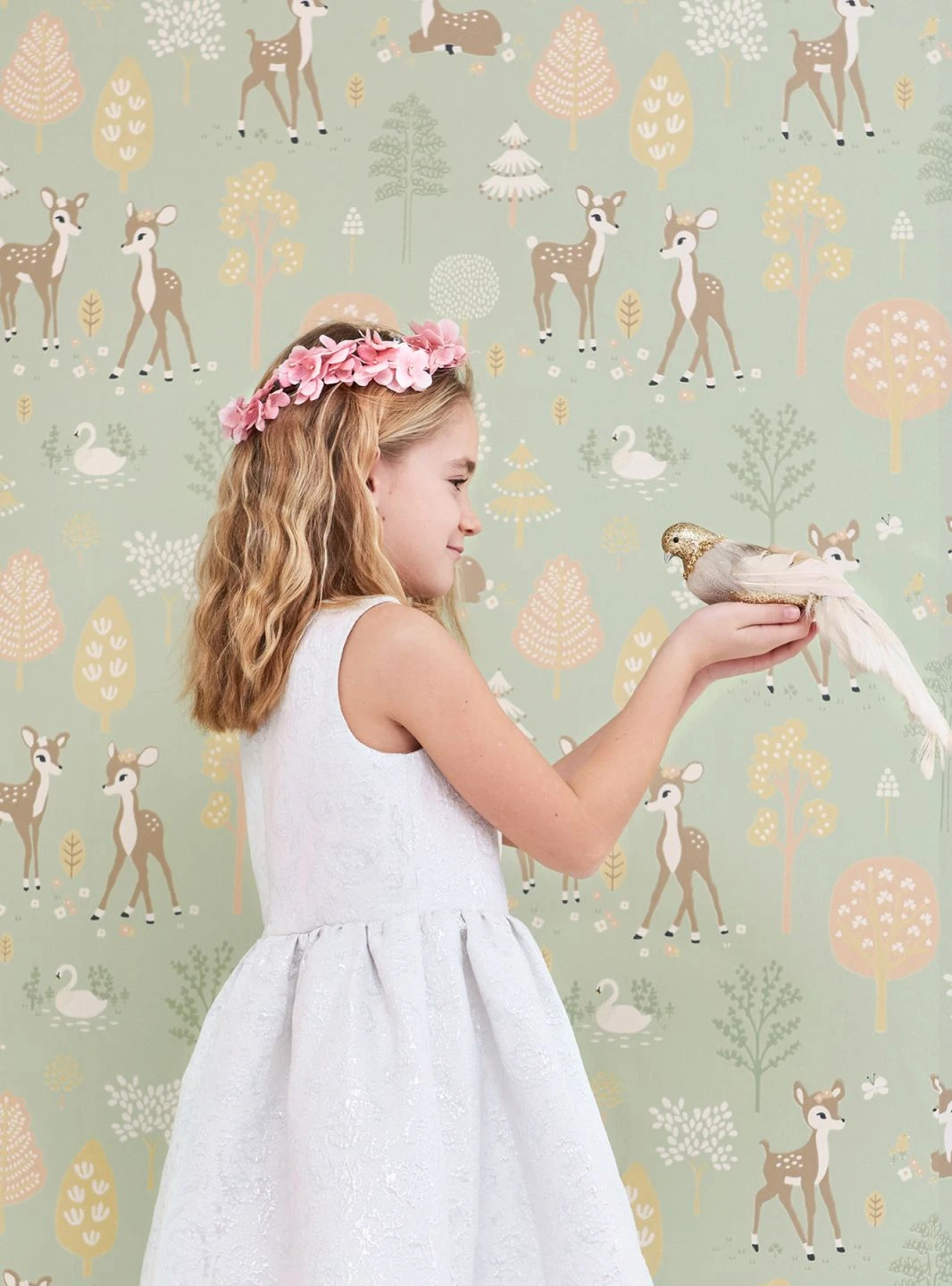 Tapete Golden Woods Blassgrün 6 Tapete Golden Woods Blassgrün - Image 4