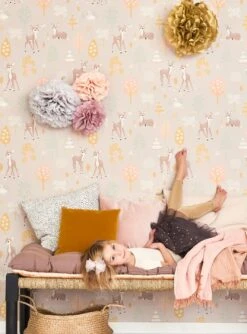 Tapete Golden Woods Pastellbraun -Tapeten Verkäufe Golden woods C 389334 2880x1440