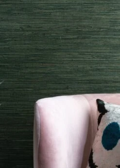 Tapete Grasscloth On Roll 01 Grüntöne