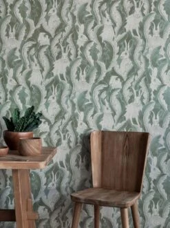 Tapete Hares In Hiding Schilfgrün -Tapeten Verkäufe Hares in Hiding B 975153 2880x1440