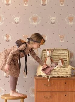 Tapete Hearts Hellgrauviolett -Tapeten Verkäufe Hearts B 389402 2880x1440