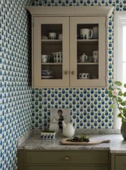 Tapete Henriette Brillantblau -Tapeten Verkäufe Henriette C 452012 2880x1440