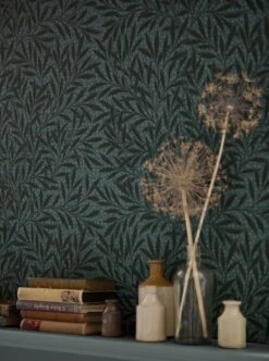 Tapete Herball Hellblaugrau -Tapeten Verkäufe Herball B 463253 2880x1440