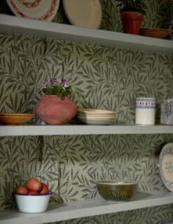 Tapete Herball Resedagrün -Tapeten Verkäufe Herball D 463251 2880x1440