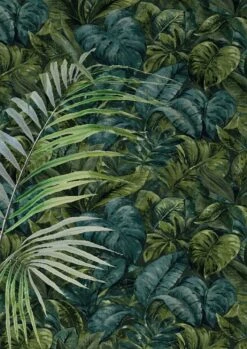 Tapete Hirondelle Grüntöne