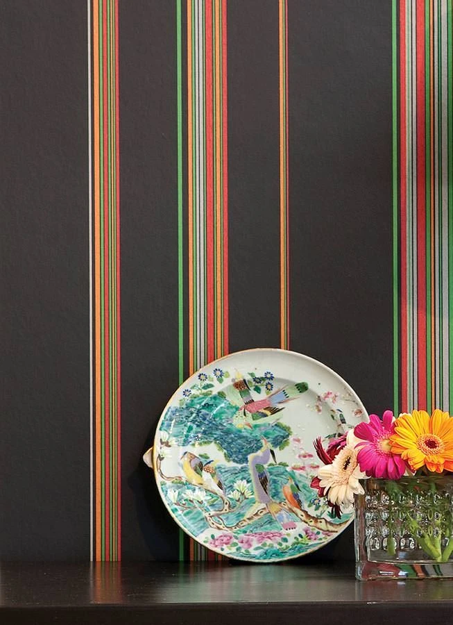 Tapete Hudson Schwarzgrau 3 Tapete Hudson Schwarzgrau