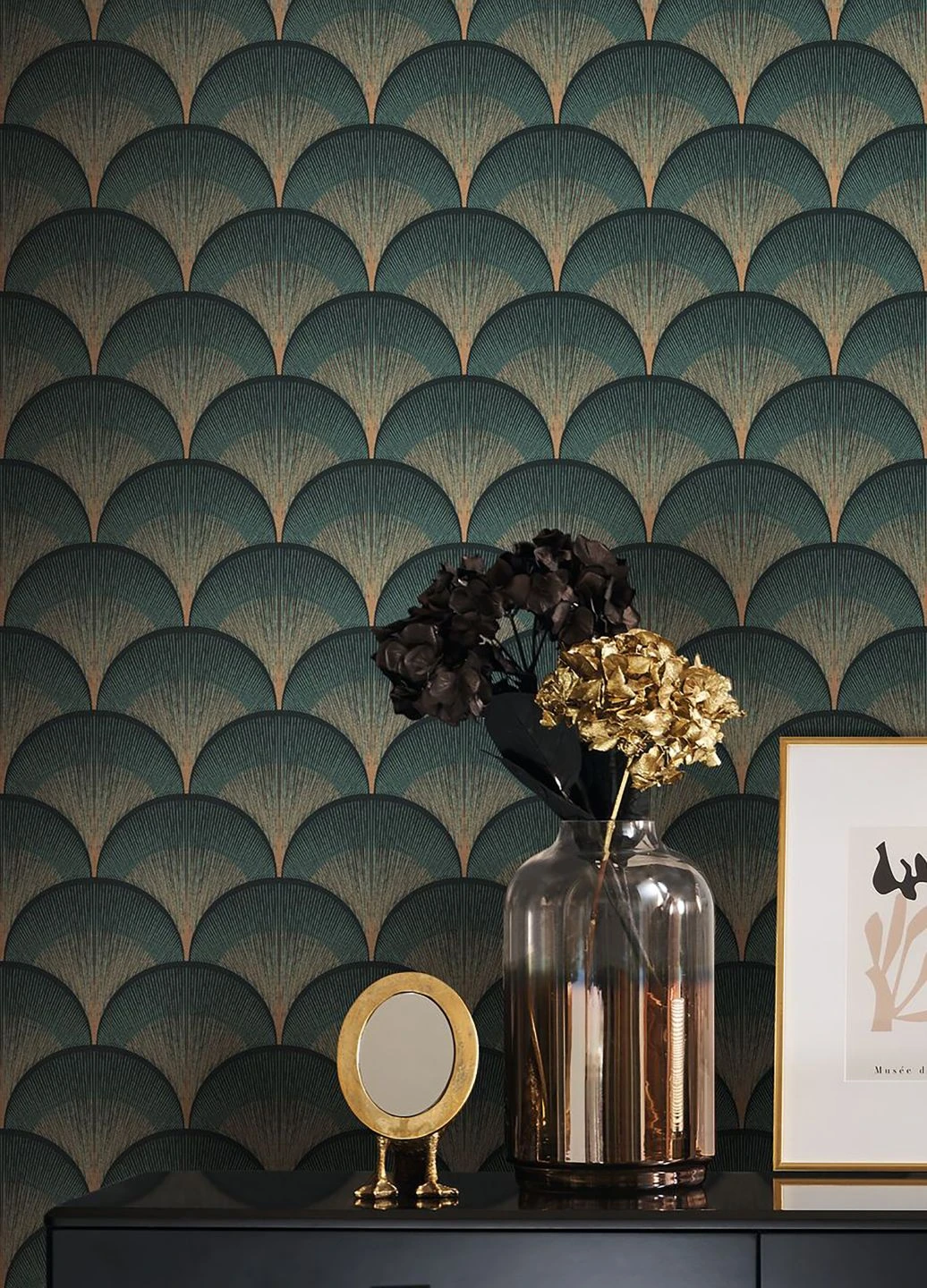 Tapete Imperia Grün Schimmer 3 Tapete Imperia Grün Schimmer