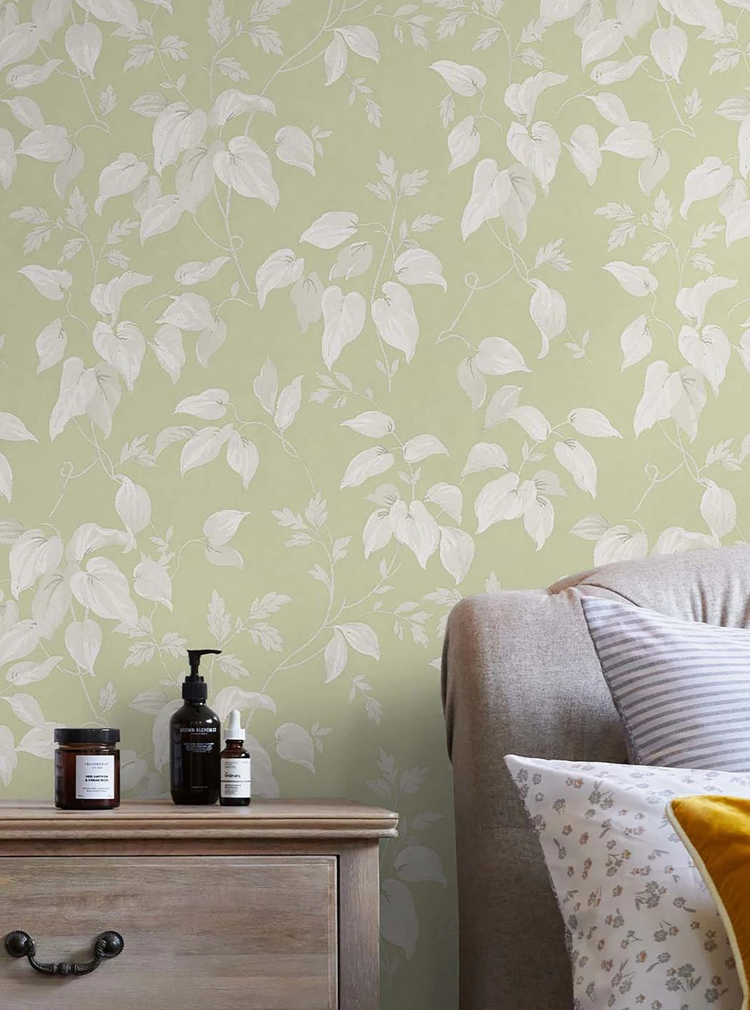 Tapete Inaya Blassgrün 3 Tapete Inaya Blassgrün