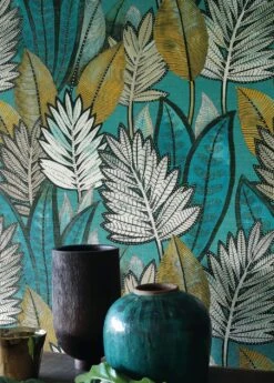 Tapete Isadora Minttürkis