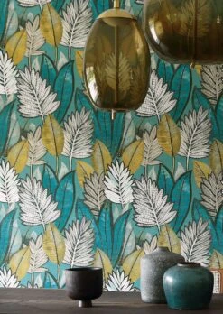 Tapete Isadora Minttürkis 11 Tapete Isadora Minttürkis -Tapeten Verkäufe Isadora B 864623 2880x1440