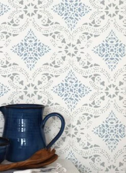 Tapete Isolda Cremeweiss