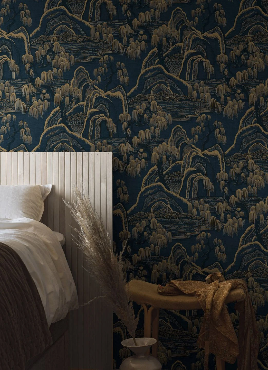 Tapete Japanese Garden Dunkelgraublau 6 Tapete Japanese Garden Dunkelgraublau - Image 4