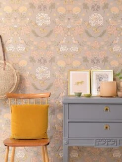 Tapete June Hellgrau 10 Tapete June Hellgrau -Tapeten Verkäufe June B 389342 2880x1440