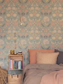 Tapete June Graugrün 10 Tapete June Graugrün -Tapeten Verkäufe June B 389344 2880x1440