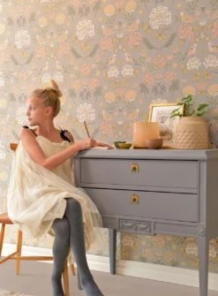 Tapete June Hellgrau 11 Tapete June Hellgrau -Tapeten Verkäufe June C 389342 2880x1440