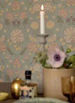 Tapete June Graugrün 9 Tapete June Graugrün -Tapeten Verkäufe June C 389344 2880x1440