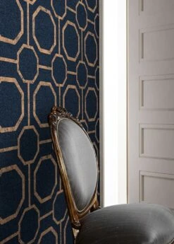 Tapete Kalea Dunkelblau -Tapeten Verkäufe Kalea B 431352 2880x1440