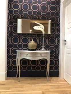 Tapete Kalea Dunkelblau -Tapeten Verkäufe Kalea O 431352 2880x1440