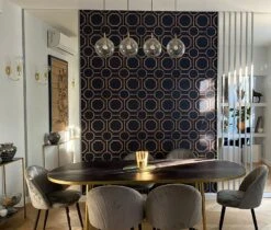 Tapete Kalea Dunkelblau -Tapeten Verkäufe Kalea P 431352 2880x1440